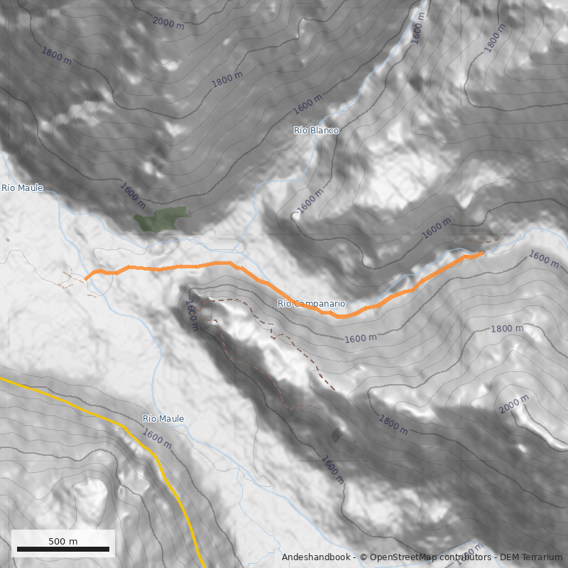 Mapa Baños Campanario