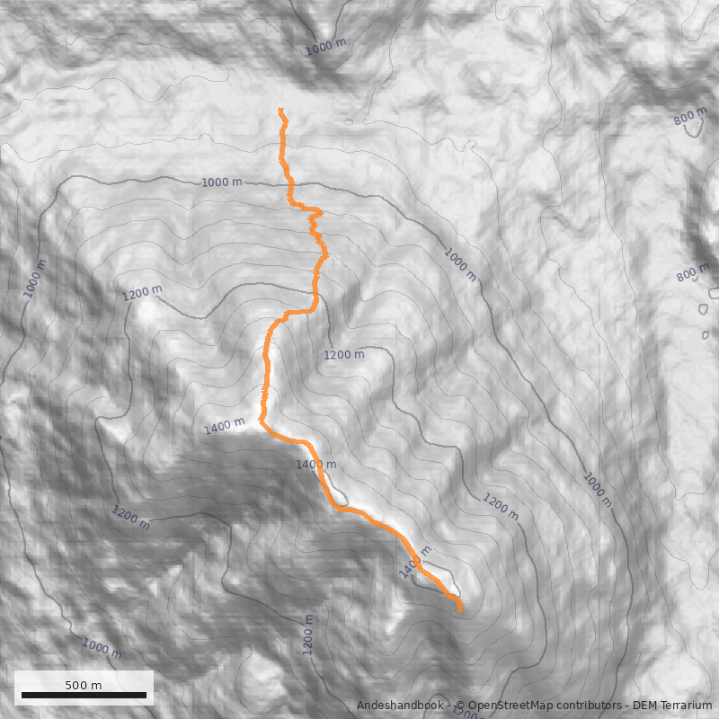 Mapa Cerro Panguinal