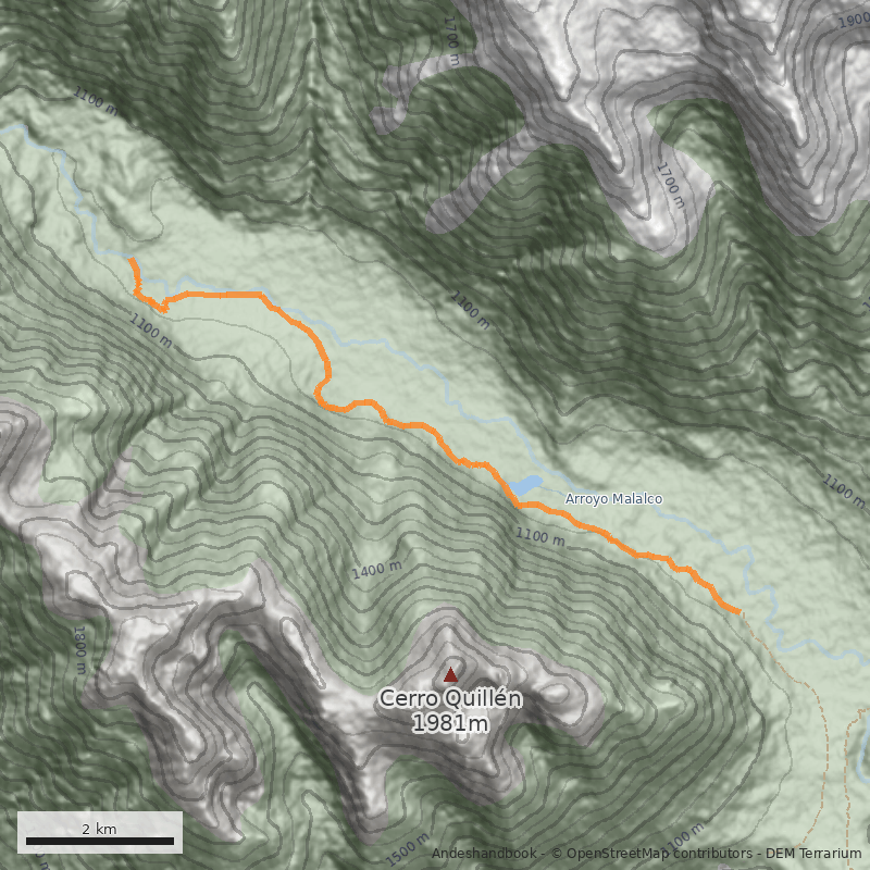 Mapa Laguna Negra