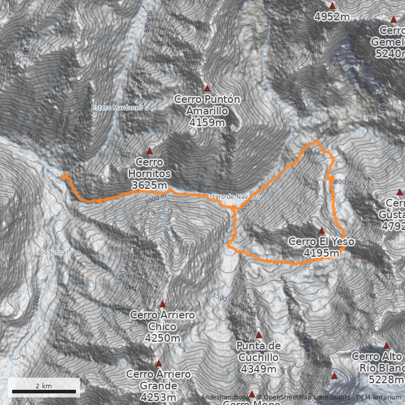 Mapa Circuito Yeso-Navarro