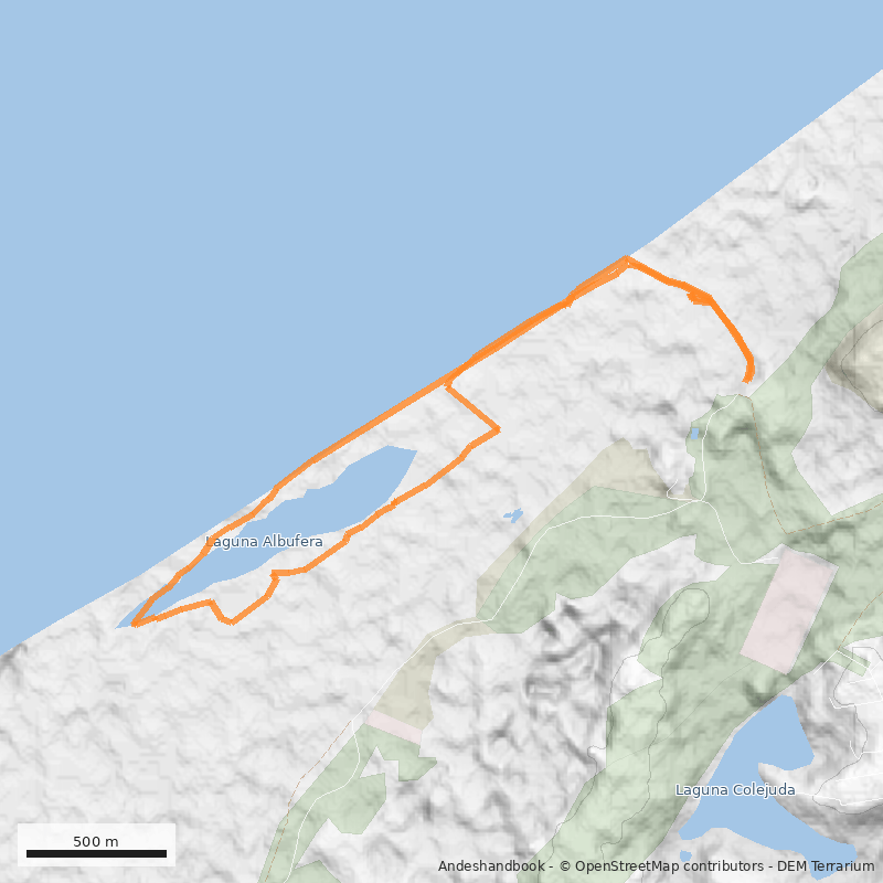 Mapa Laguna Albufera