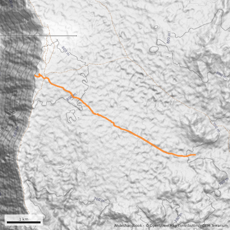 Mapa Las Lomitas