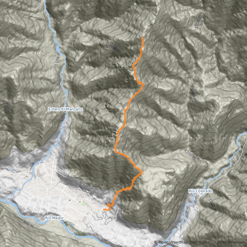 Mapa Lomas del Olivillo 