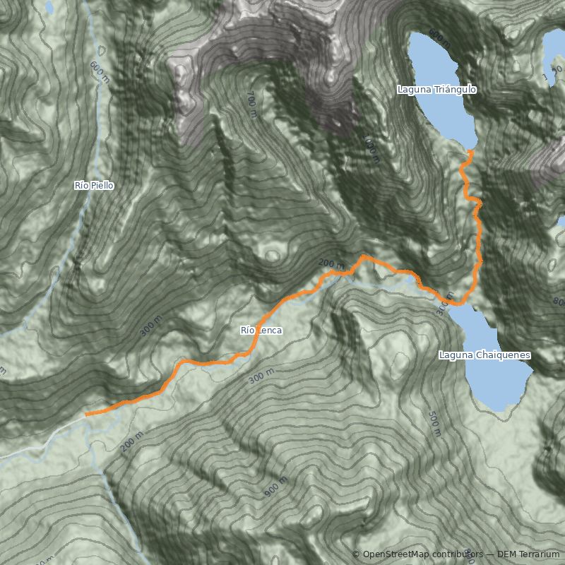 Mapa Laguna Triángulo