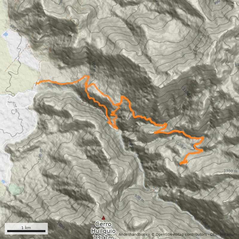 Mapa Chalet del Diablo