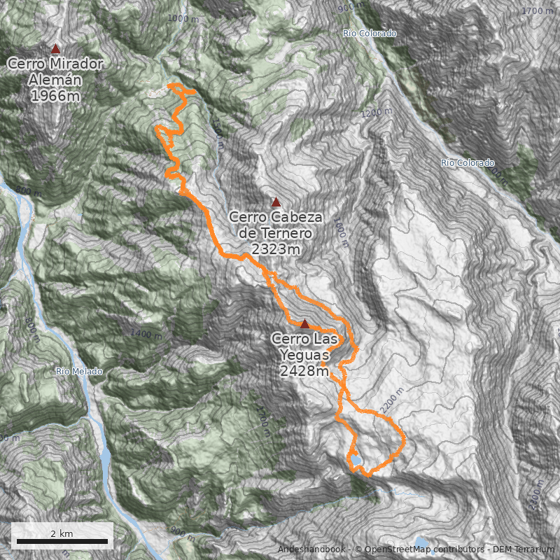 Mapa Laguna Verde