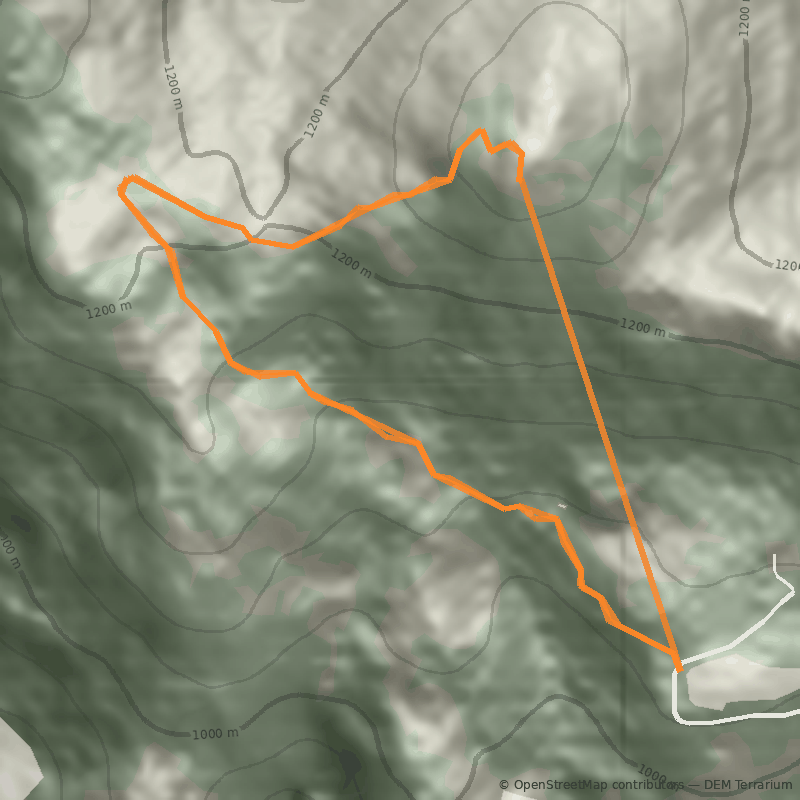 Mapa Cerro Manquehuito