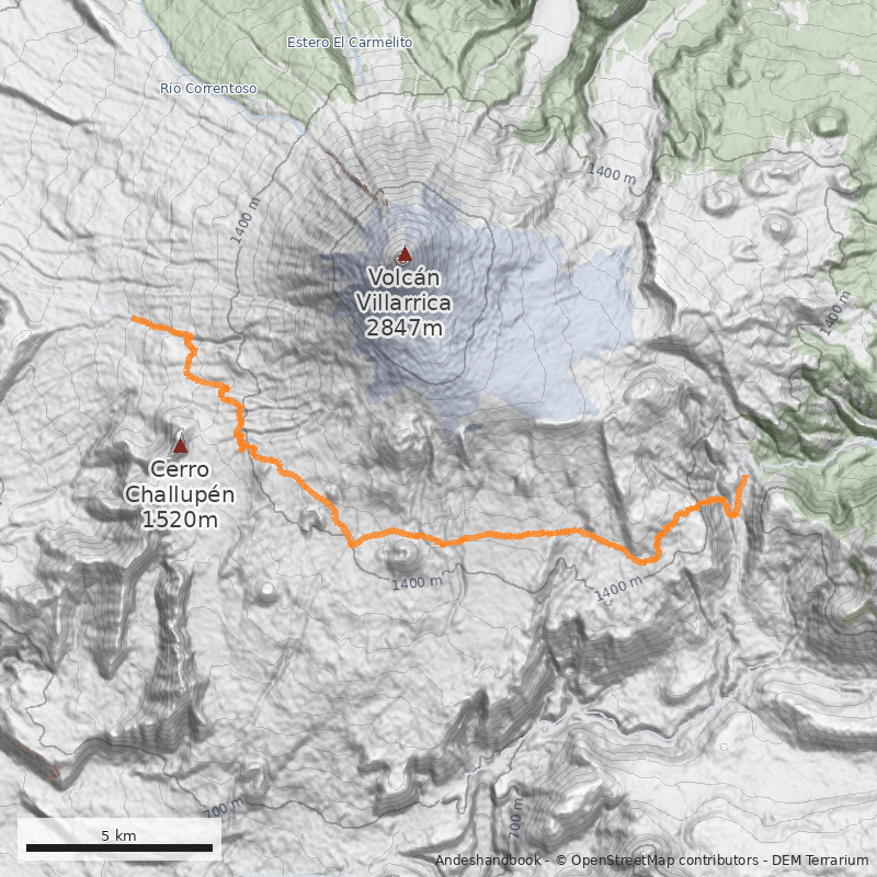 Mapa Pino Huacho - Chinay