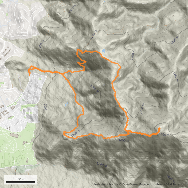 Mapa Morro Guayacán desde Av. La Plaza