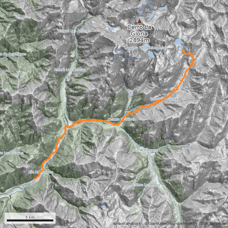 Mapa Lagunas Cuellar