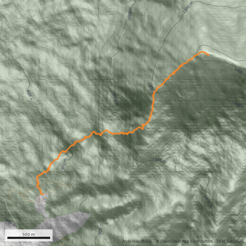 Mapa Mirador del Sarnoso