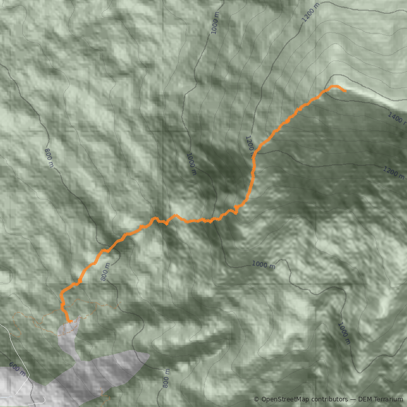 Mapa Mirador del Sarnoso