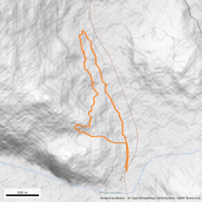 Mapa Bosque Pétreo de Llano Blanco