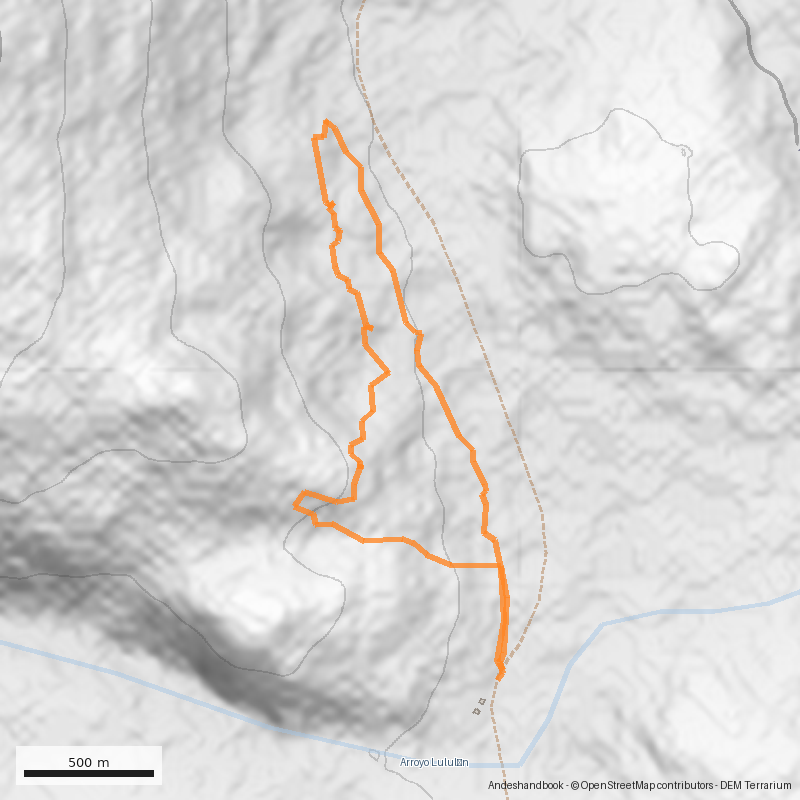 Mapa Bosque Pétreo de Llano Blanco