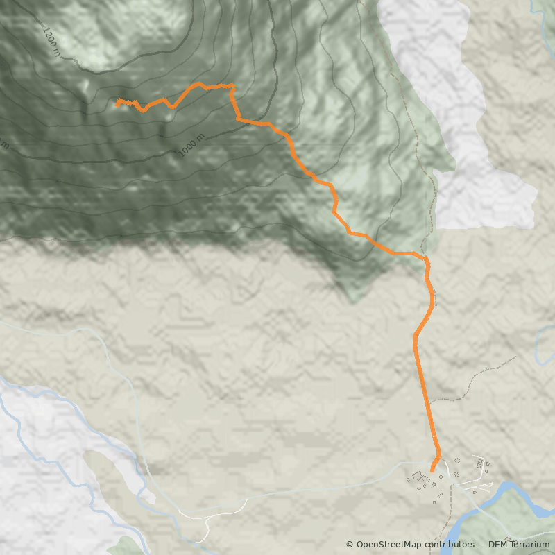 Mapa Mirador del Valle