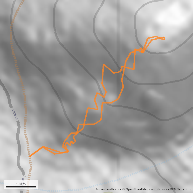 Mapa Petroglifos de Chalaco