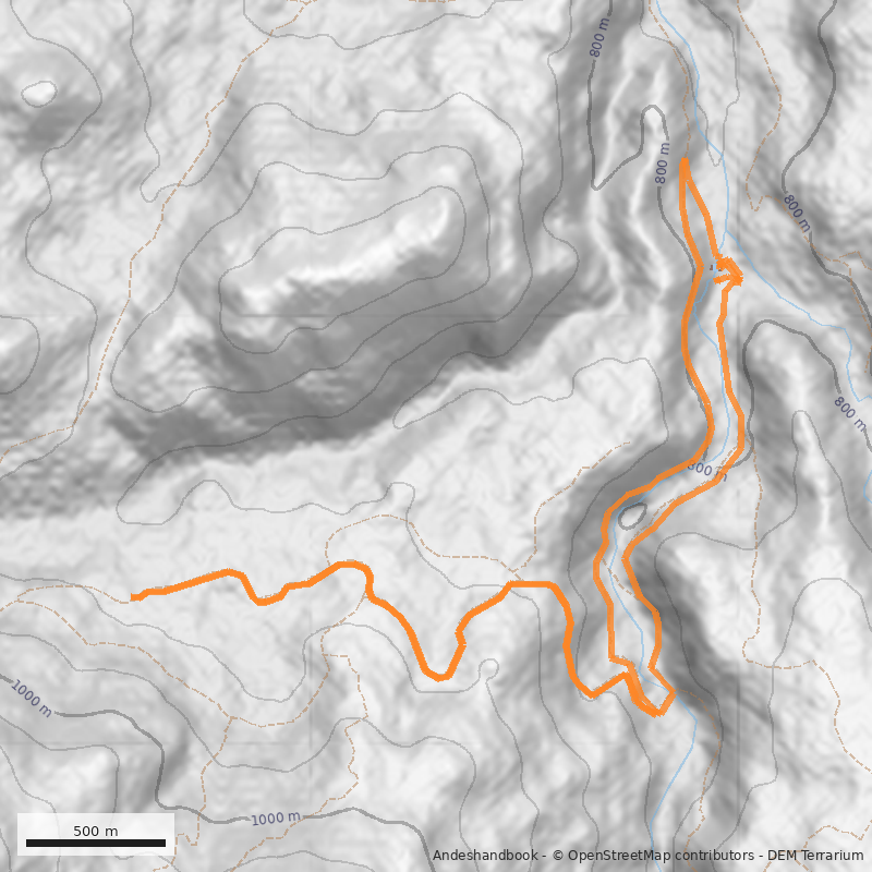 Mapa Laguna y Caverna El Encanto