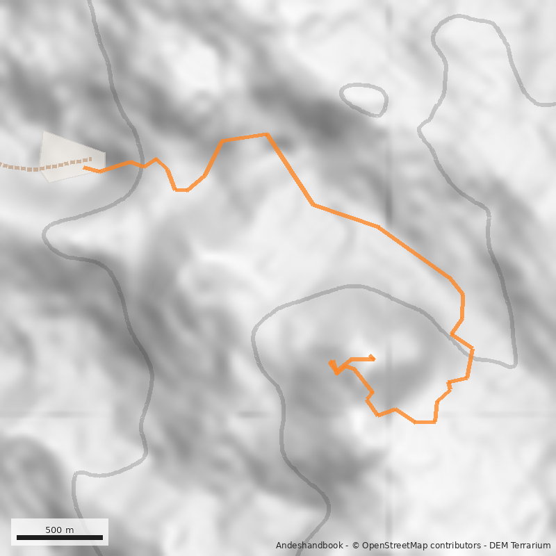 Mapa La Teta Colorada