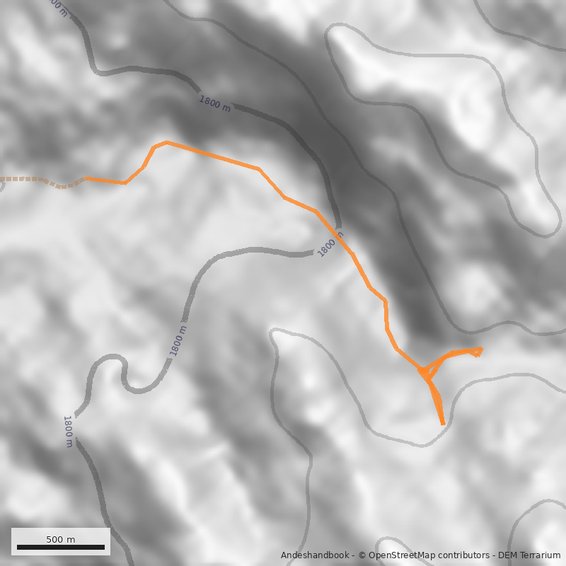Mapa Los Tres Escalones