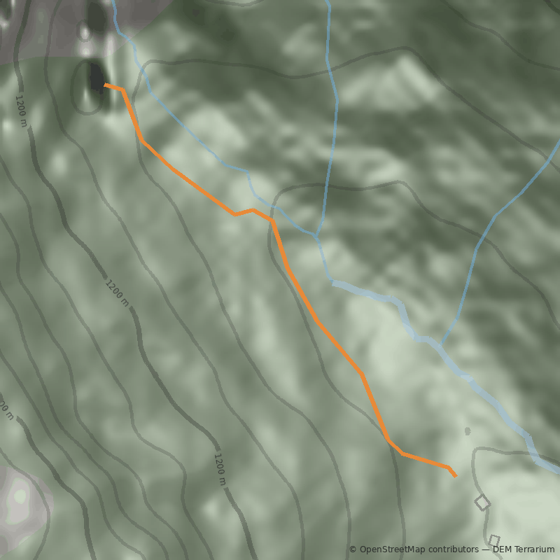 Mapa Garganta del Diablo