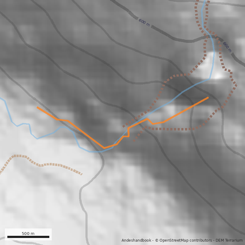 Mapa Salto Mili Mili