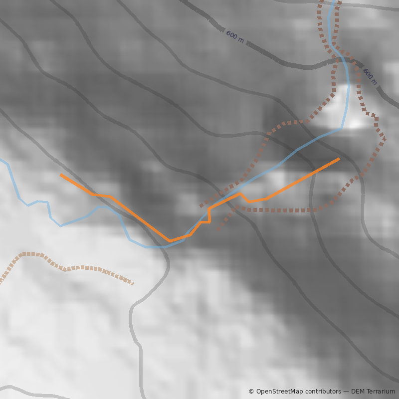 Mapa Salto Mili Mili