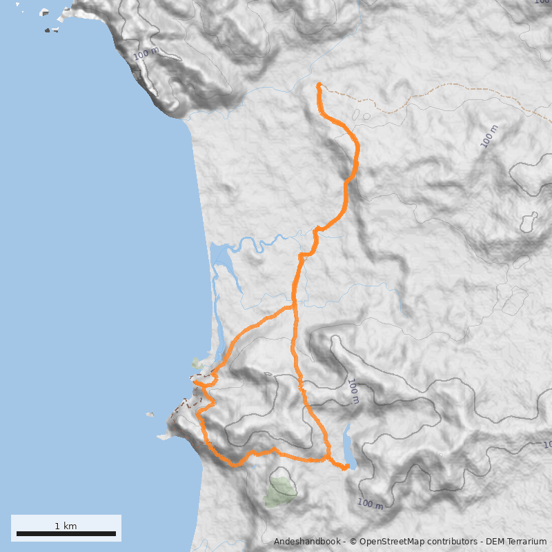 Mapa Circuito Zona Costa
