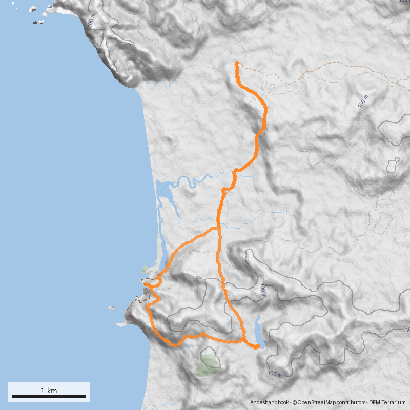 Mapa Circuito Zona Costa