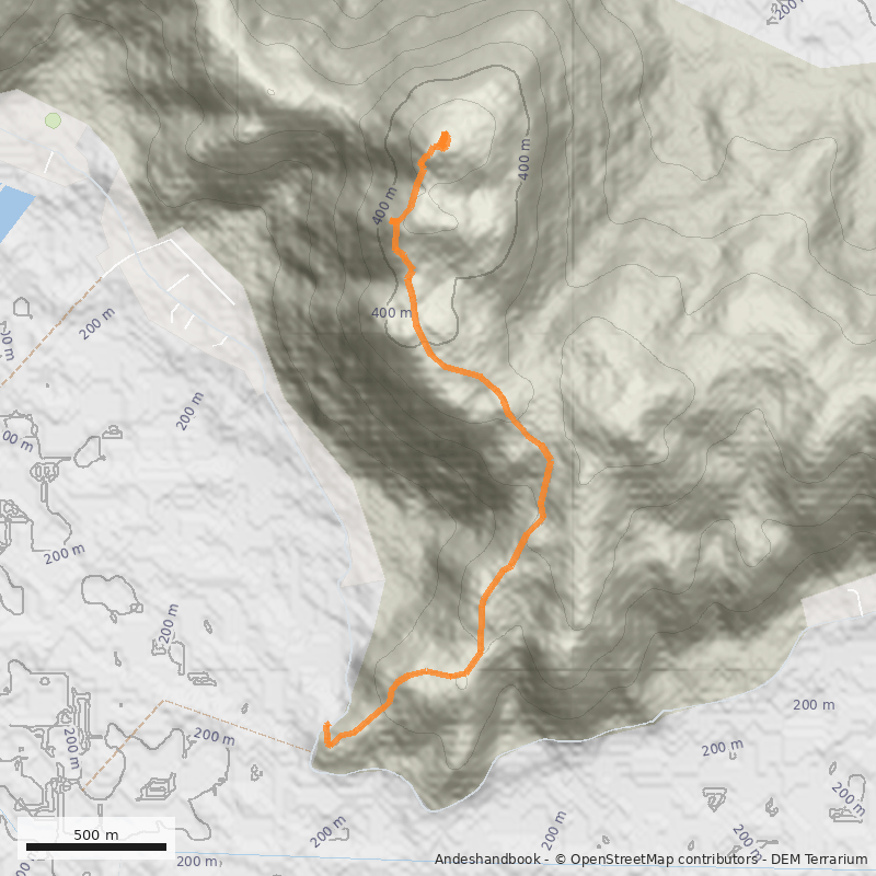Mapa Cerro La Muralla