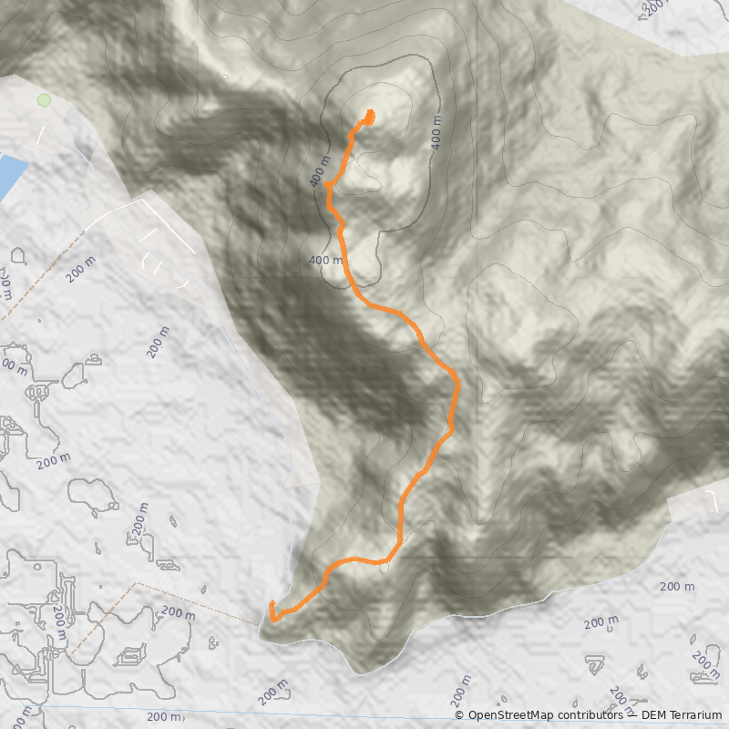 Mapa Cerro La Muralla