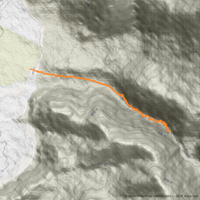 Mapa Tres Chorrillos