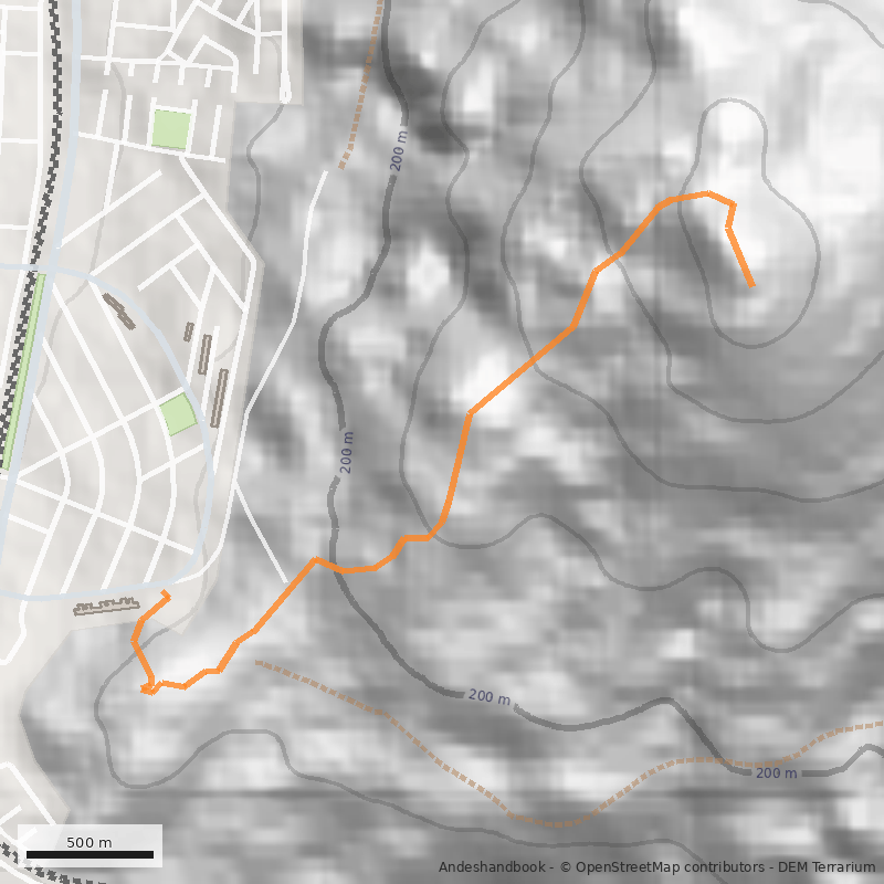 Mapa Cerro La Cruz - Coviefi 