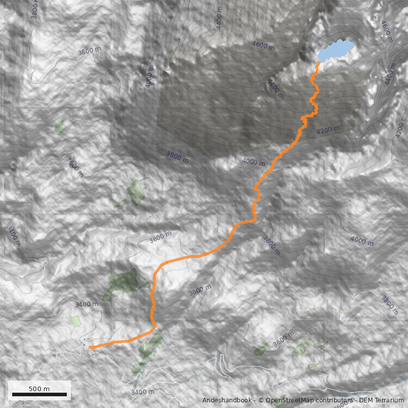 Mapa Laguna Ahuac