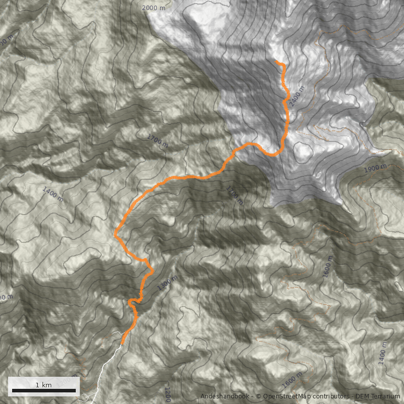 Mapa Cerro Conchalí 