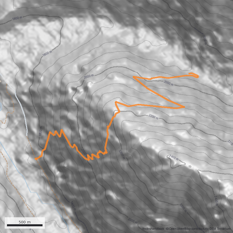 Mapa Mirador Cerro El Chifute