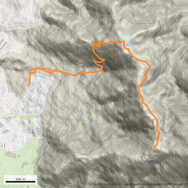 Mapa Mirador del Águila