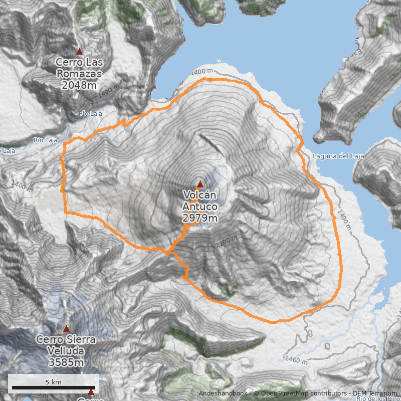 Mapa Circuito Antuco