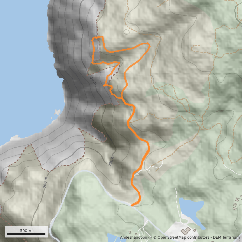 Mapa Acantilados Federico Santa María