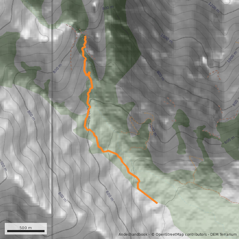 Mapa El Chorro