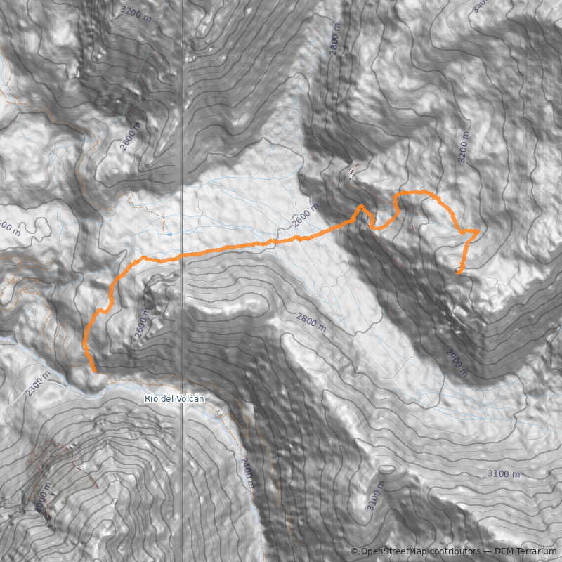 Mapa Refugio Plantat