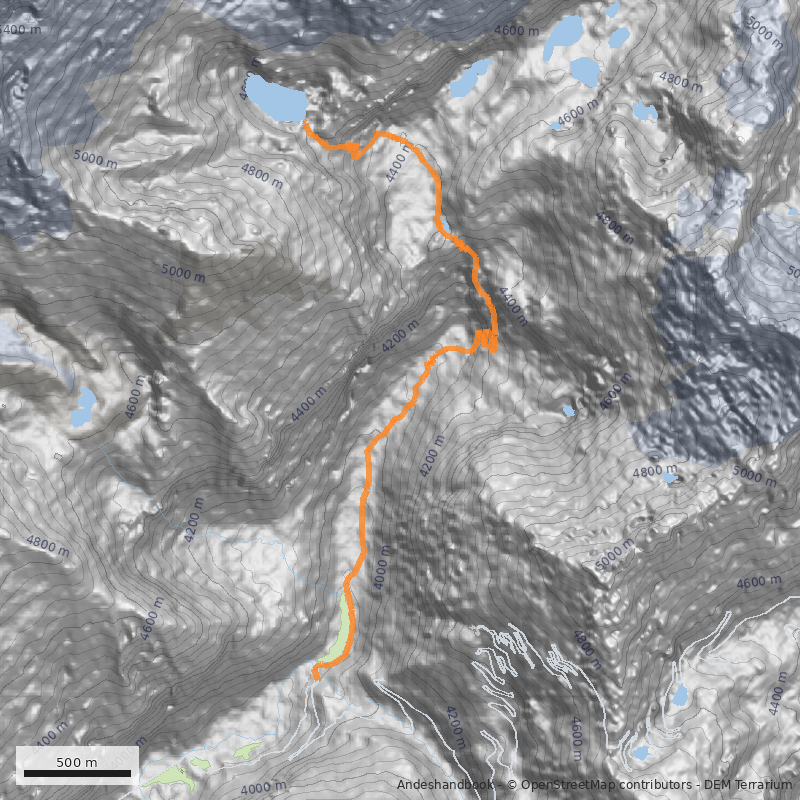 Mapa Laguna 69