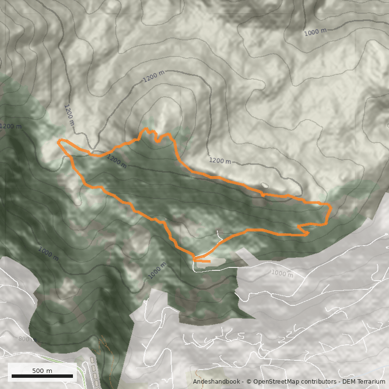 Mapa Circuito Manquehuito 
