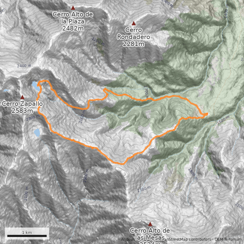 Mapa Laguna Fría o Guzmán