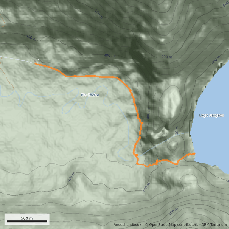 Mapa Laguna Sargazo