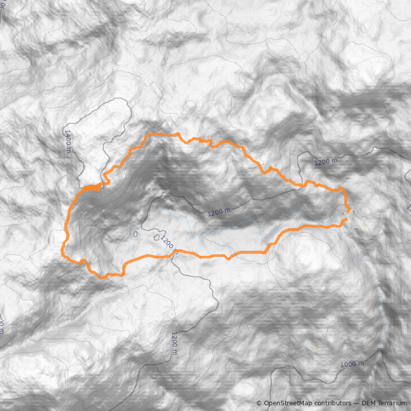 Mapa Piedra del Águila