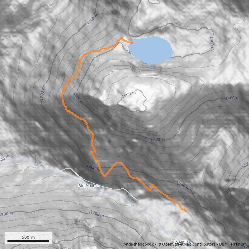 Mapa Laguna Verde