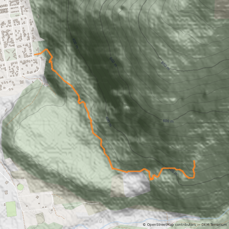 Mapa Mirador del Valle