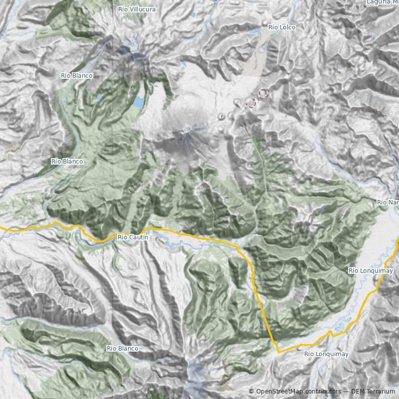 Mapa Sendero Piedra Santa