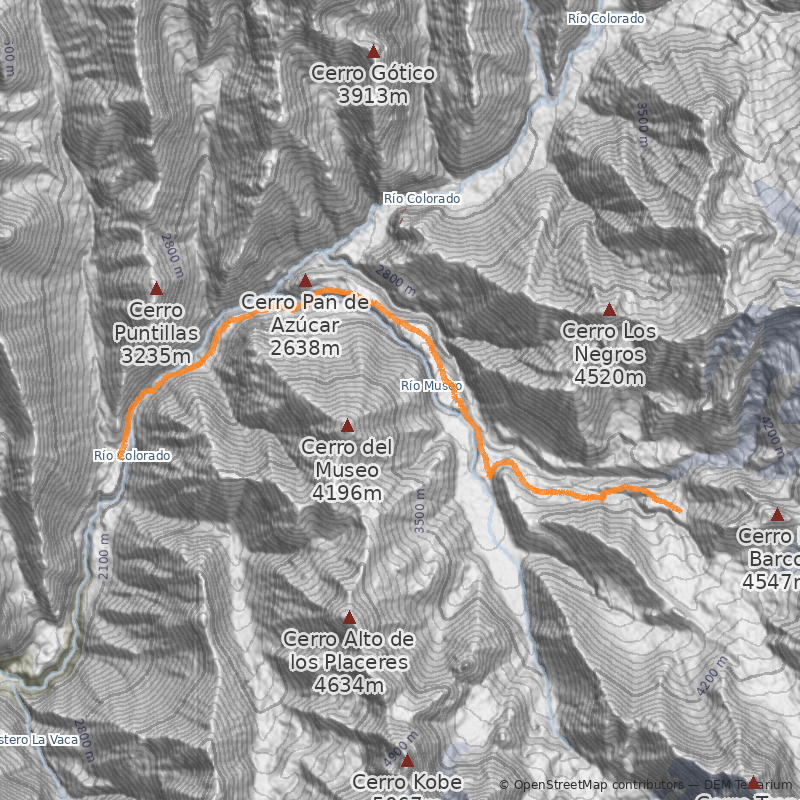 Mapa Vegas del Barco