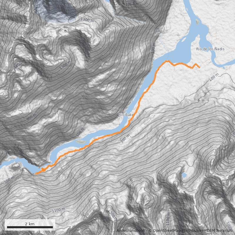 Mapa Corte San Carlos